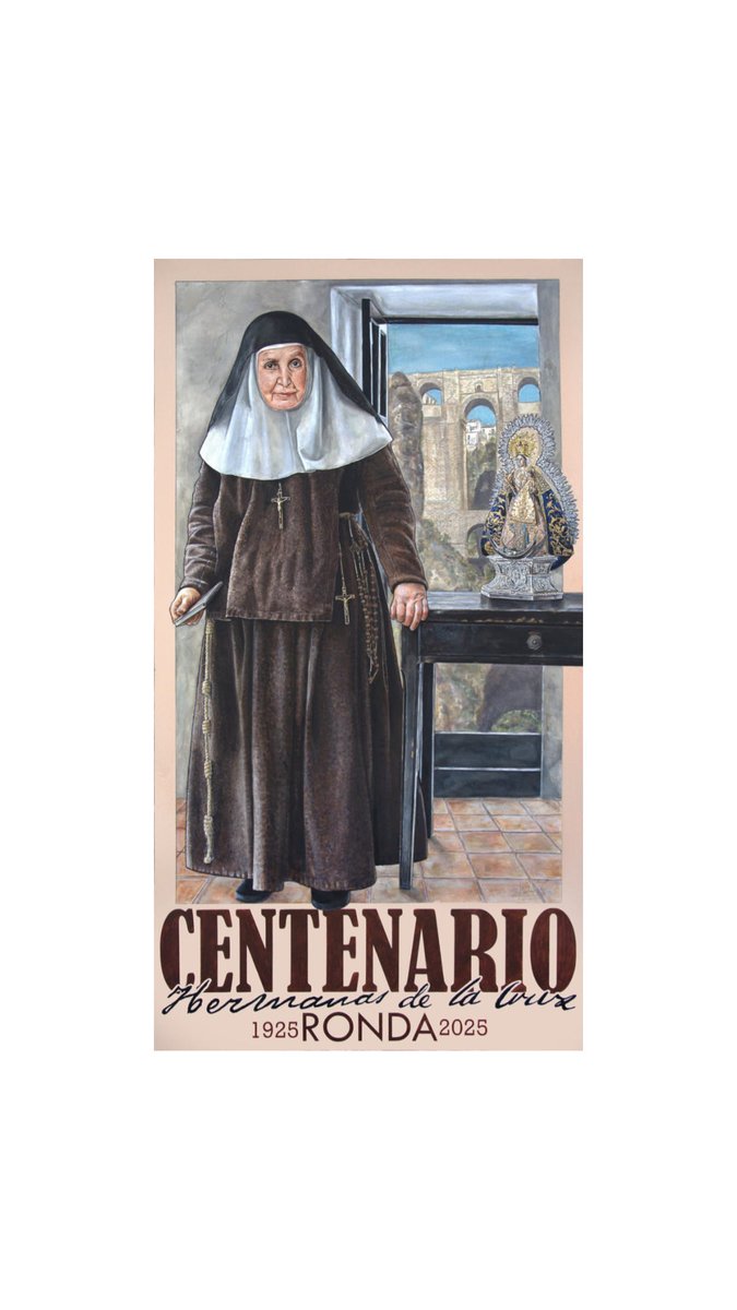 𝐂𝐎𝐌𝐔𝐍𝐈𝐂𝐀𝐃𝐎 𝐎𝐅𝐈𝐂𝐈𝐀𝐋|| Tenemos el placer de anunciar que el domingo 12 de Octubre participaremos en la procesión de “Santa Ángela de la Cruz”, en la localidad de Ronda. 
La salida será a las 20:00 desde la Iglesia Santa Maria la Mayor.

#ronda #cofradiasronda