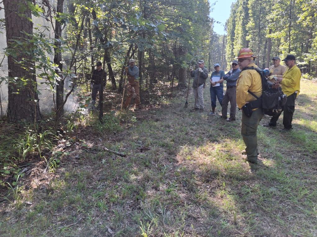 This week, Districts 6 and 7 teamed up to host a Qualified Prescribed Burner training course at Petit Jean State Park. Led by instructors Jeff Frizzell and Greg White, the course equipped participants with the skills to plan and conduct prescribed burns—an essential tool for