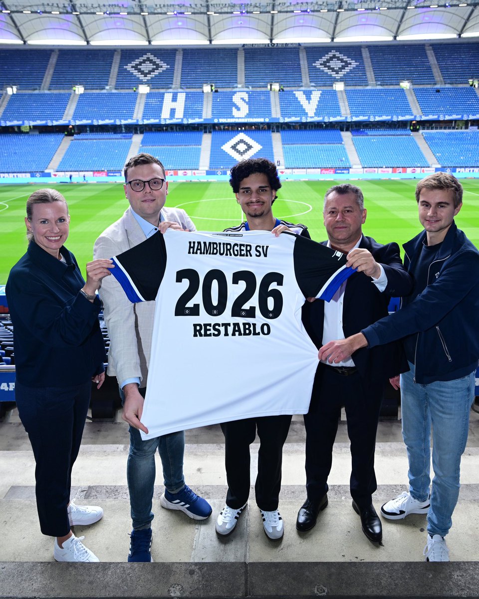 2️⃣0️⃣2️⃣6️⃣ #restablo ist neuer offizieller Partner von HSV eSports! 🤝🏼 Eine starke Partnerschaft – mit gemeinsamen Wurzeln in Hamburg! ⚓️￼ 
 
Alle Infos hier: hsv.link/restablo2026￼

#HSVeSports #eRothosen #nurderHSV