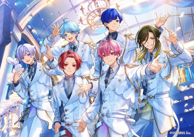 【いれいす】さんの5周年のビジュアルを担当させていただきました! 5周年おめでとうございます #いれいす #いれいす活動5周年