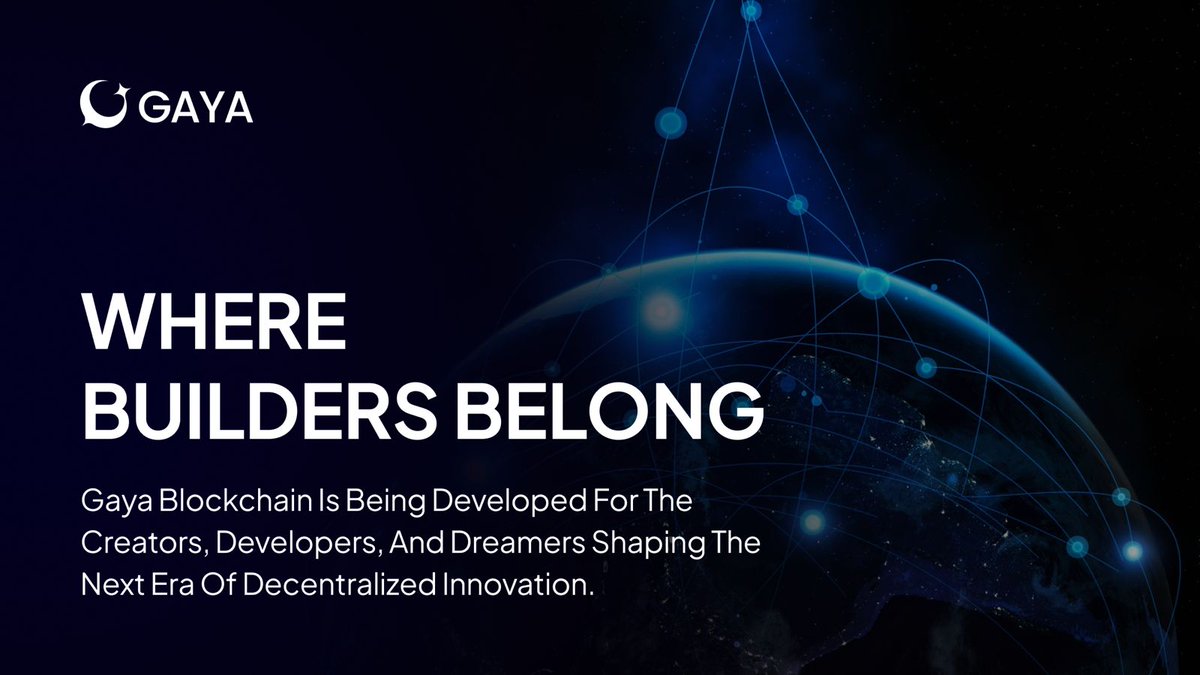 Where Builders Belong

Every innovation starts with builders, and they need infrastructure designed for creation, scalability, and trust.

Gaya Blockchain is being developed to be that foundation, empowering developers to build, deploy, and scale across the next generation of
