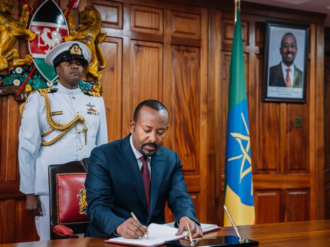ButaDubi's tweet image. It is with great honor that I, on behalf of the Ethiopian Mission in Kenya, welcome His Excellency Prime Minister @AbiyAhmedAli to Nairobi for the 24th COMESA Summit.

Your presence, Your Excellency, underscores Ethiopia's unwavering commitment to regional integration and…
