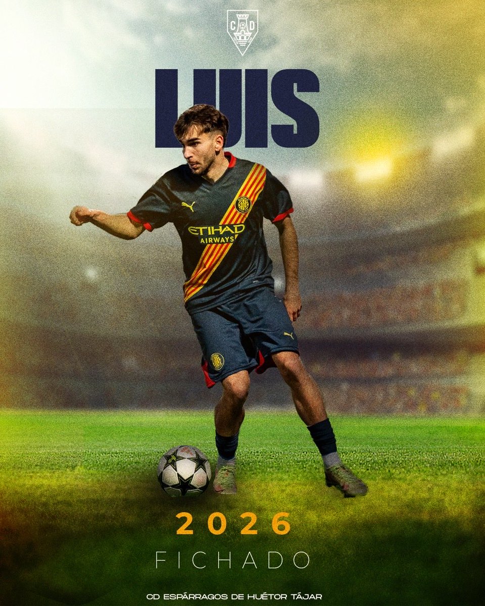 CDHuetorTajar's tweet image. 💛 NUEVA INCORPORACIÓN! 💙

Se une al equipo Luis, un extremo con desborde, velocidad y mucha calidad por banda ⚡️⚽️.
Llega para aportar profundidad al ataque y dinamismo en el juego ofensivo 🙌.

¡Bienvenido a la familia! 💪💙💛

#CDHT #CESURCA