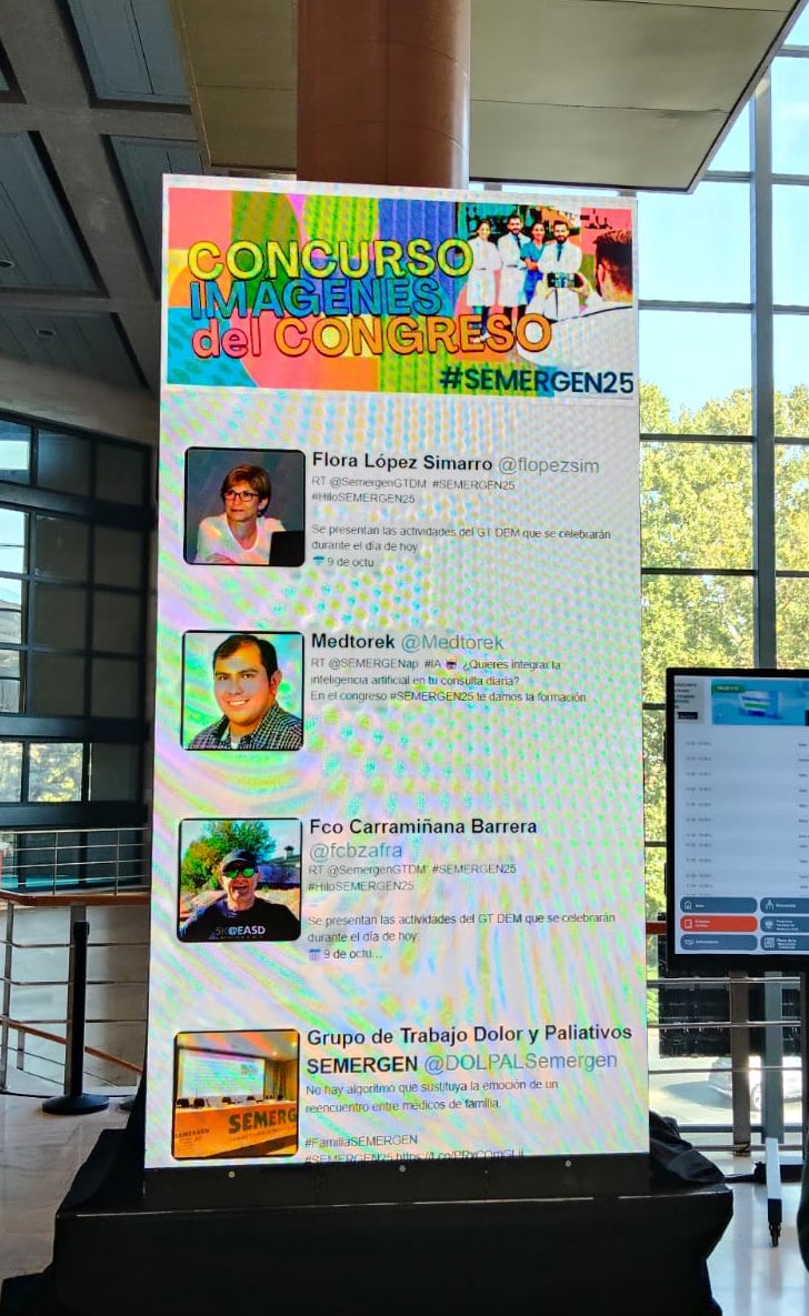 Este año no puedo asistir al Congreso Nacional de #Semergen25 
Estoy en corazon y alma como socio numero 2 de <a href="/SEMERGENap/">SEMERGEN | Médicos de AP #SEMERGEN25</a> y miembro del <a href="/SemergenGTDM/">GT Diabetes Semergen</a> 
Aprendan y disfruten mucho. 🤗🤗