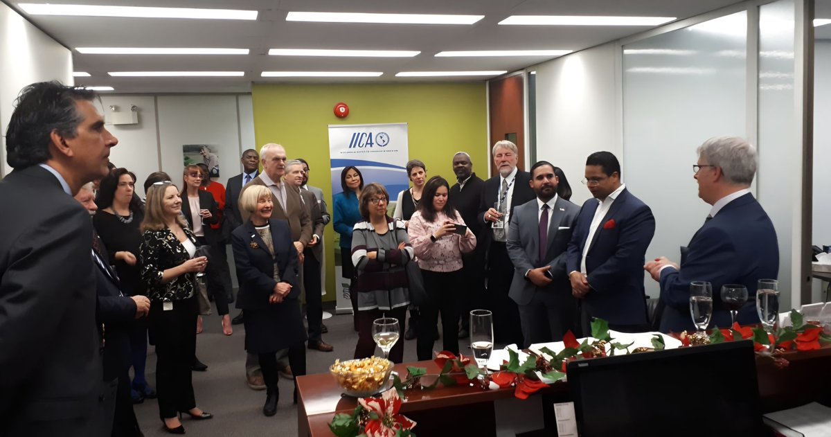 <a href="/iica_canada/">IICA Canada</a> Congratulations to <a href="/IICAnews/">IICA</a> for ensuring a better life for rural communities in Latin America and the Caribbean. And congratulations to JC Le Vallée, who will celebrate their sixth anniversary in Ottawa this December.  <a href="/GAC_Corporate/">Global Affairs Canada</a> <a href="/manueloteroIICA/">Manuel Otero</a> <a href="/Cannexion/">CANNEXION CORP</a> <a href="/GENCANADA1/">GENCANADA</a>