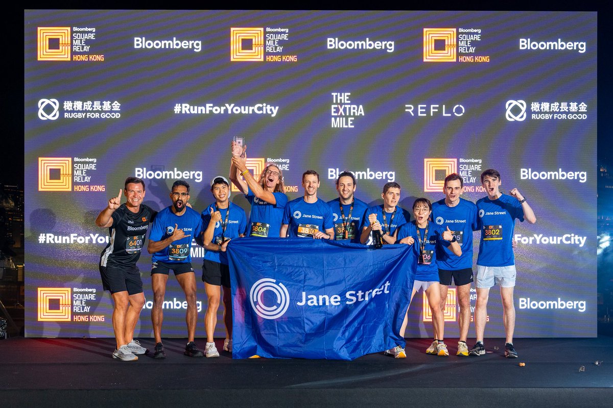 Bloomberg Square Mile Relay tweet media