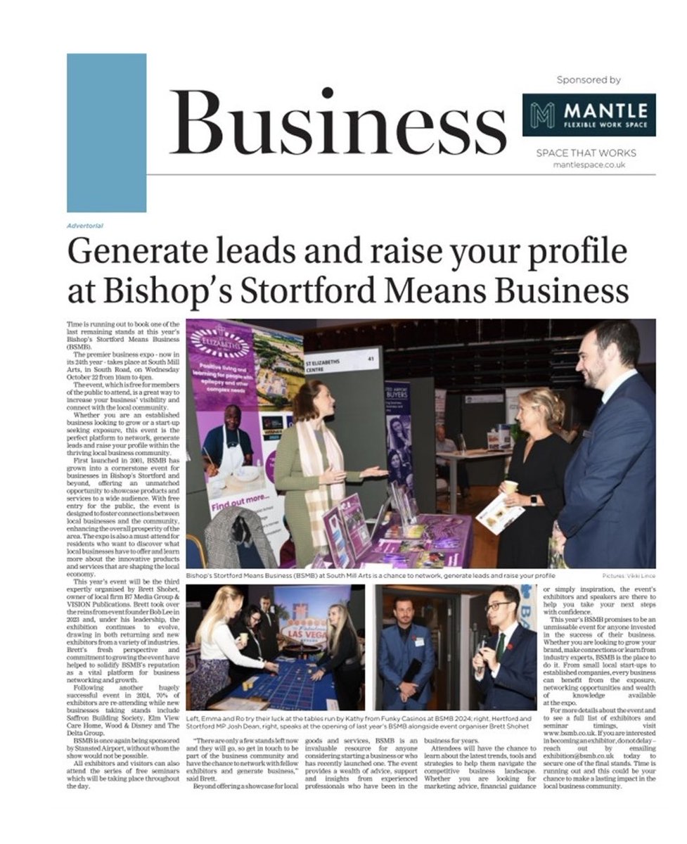 Bishops's Stortford Means Business tweet media