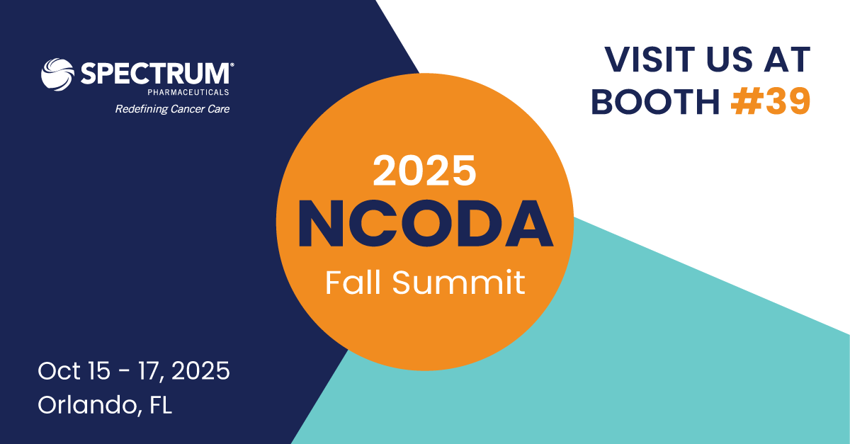 sppirx's tweet photo. We’re just days away from the #NCODAFallSummit in Orlando, Florida. Our team can’t wait to connect with you at booth #39 to discuss our #oncology product. Stop by next week to learn more.

#Oncology  #NCODA  #Cancer https://t.co/Qhq70wzZcv