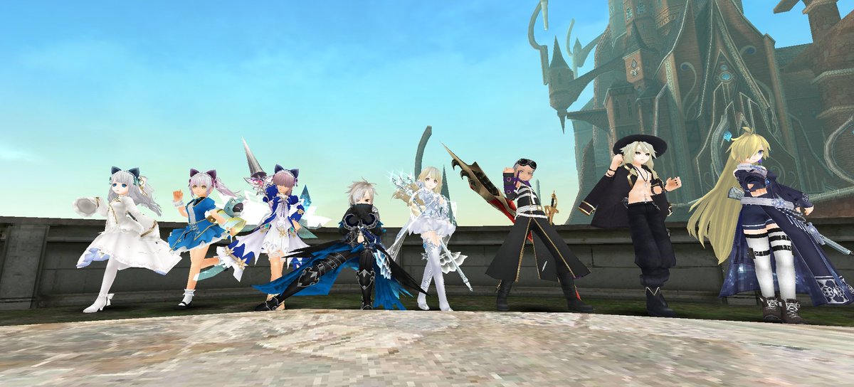 Utatane20online's tweet photo. 今日は新しい実験。

ムーンのレジスタ出なかったな。
明日もやらなきゃ！！

終わってスクショしたらたまたま別グルのギルメンパテいたんで一緒に撮影した。

これはこれで楽しい✨ https://t.co/cOwG4KDkVI