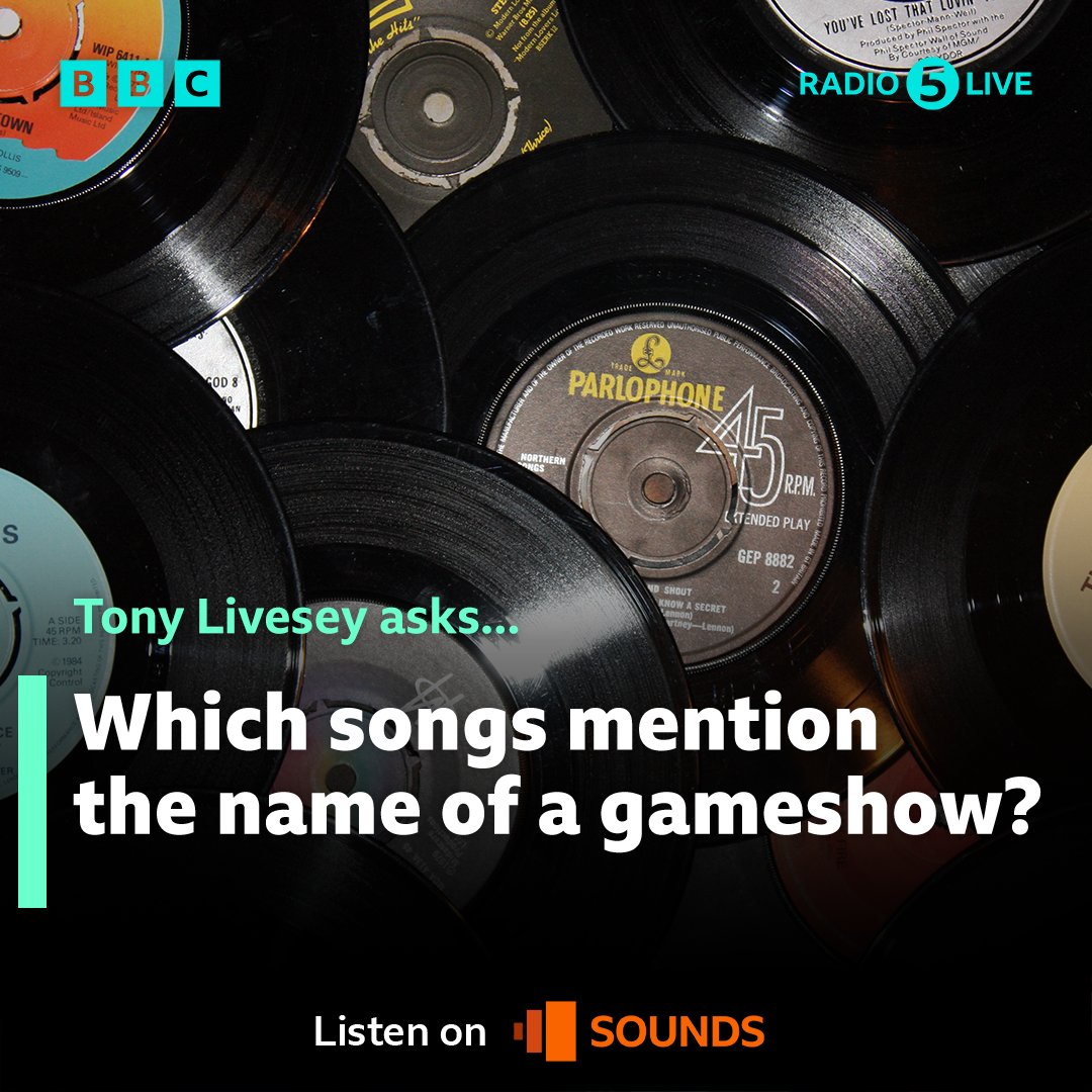 🚨It's Mixtape time!

🤔A challenge for you this week...

❓Which songs mention the name of the gameshow?

e.g. Europe - The Final COUNTDOWN 🎶

Let's hear 'em👇