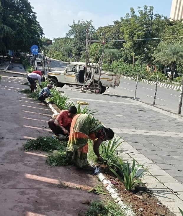 BSCL_BBSR's tweet image. City medians and landscaping are routinely maintained by having trees trimmed, garbage picked up, bushes clipped, and plants replaced.
#CityBeautification #UrbanGreening #CleanCity