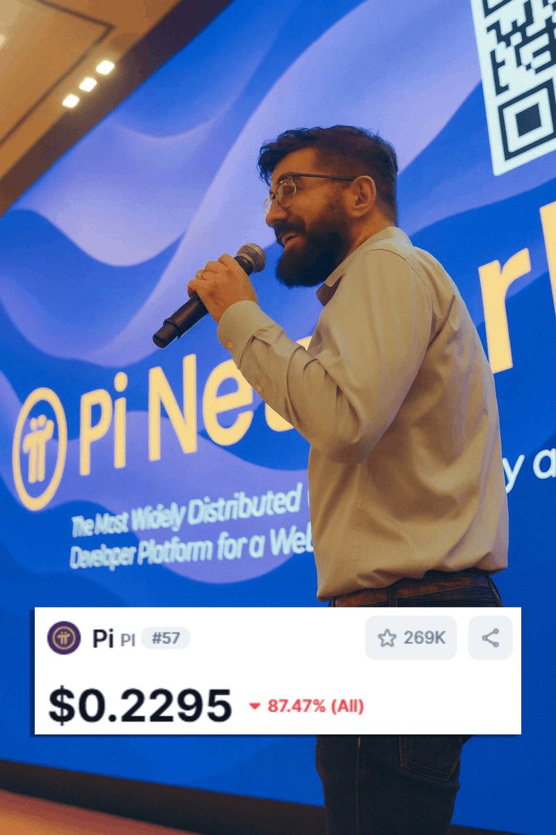 pinetworkmember's tweet image. Dr. Nicolas, you can talk and laugh as much as you want, but your $Pi is bleeding. 

It's trading at $0.22 and it is 87% down of it's All Time High ... a miserable low. 

You still need to prove everything you were advocating over the last years. 

8 months into the Open Mainnet,…