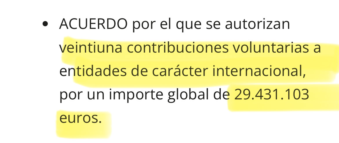 🔴 Muchos Ministerios comunicaron el martes que van a conceder una cantidad indeterminada de subvenciones.

La resolución de estos RD estarán en torno a finales de año. De ahí un mes para disfrutarlas y…

¿ELECCIONES? La pista del dinero…