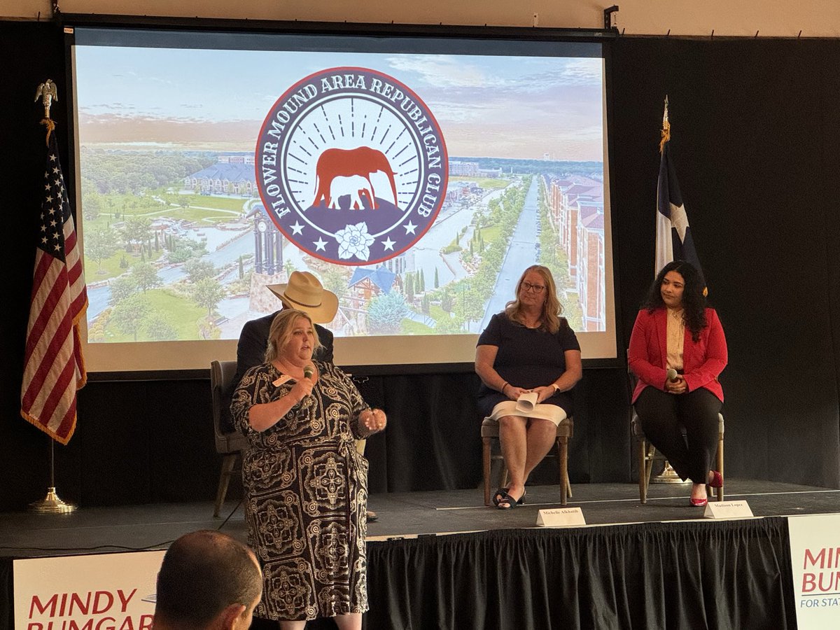 Mindy Bumgarner for Texas tweet media