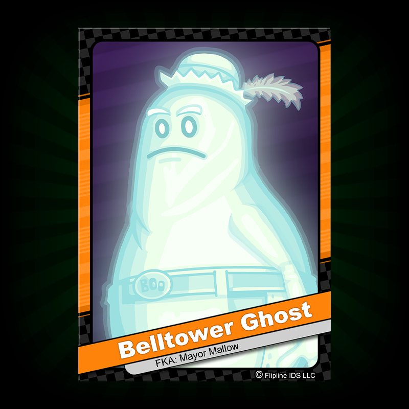 Spookdeck 02: The Belltower Ghost! 
FKA: Mayor Mallow
...
#papalouie #fliplinestudios #flipdeck #holloween #spookdeck