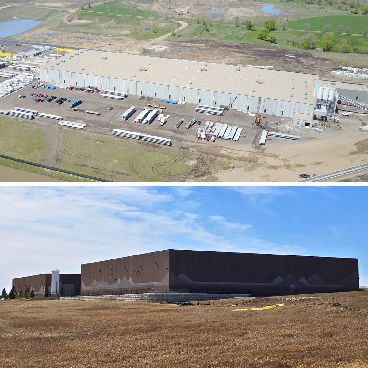 GageBrothers's tweet image. From one manufacturer to another - thank you for shaping the future. Manufacturing is about people, innovation, and pride in what we build. We’re proud to create the spaces where that work happens.
#ManufacturingWeek #MFGDay #PrecastConcrete #MadeInUSA #GageBrothers