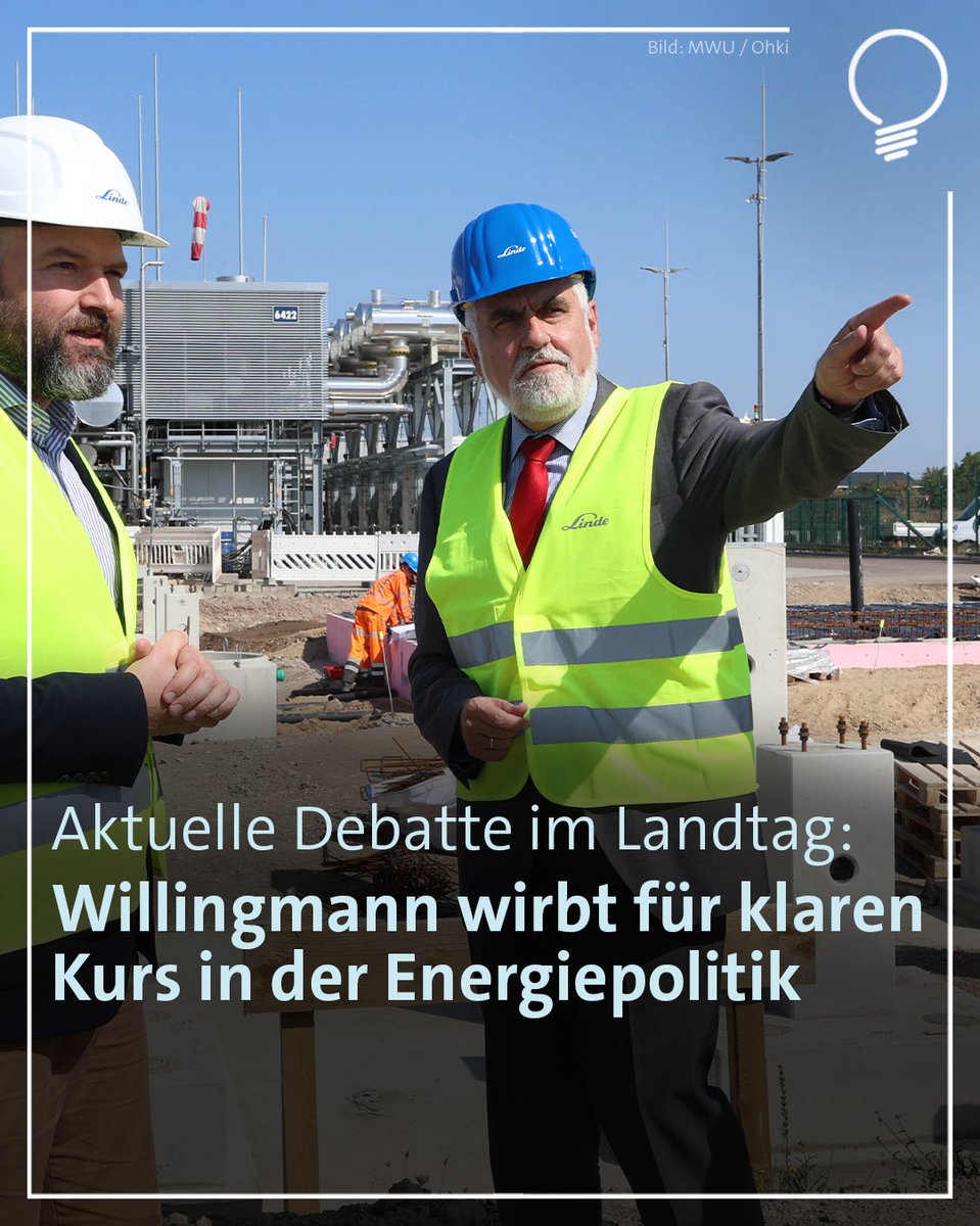 MWU Sachsen-Anhalt (@mwu_lsa) on Twitter photo Energiewende: <a href="/WillingmannA/">Armin Willingmann</a> kritisiert Widersprüche im 10-Punkte-Plan der Bundeswirtschaftsministerin & fordert klare Prioritäten: Strombedarf realistisch einschätzen, Ausbau Erneuerbarer & Netze vorantreiben, Klimaneutralität einhalten. lsaurl.de/9YRLkt Energiewende: <a href="/WillingmannA/">Armin Willingmann</a> kritisiert Widersprüche im 10-Punkte-Plan der Bundeswirtschaftsministerin & fordert klare Prioritäten: Strombedarf realistisch einschätzen, Ausbau Erneuerbarer & Netze vorantreiben, Klimaneutralität einhalten. lsaurl.de/9YRLkt
