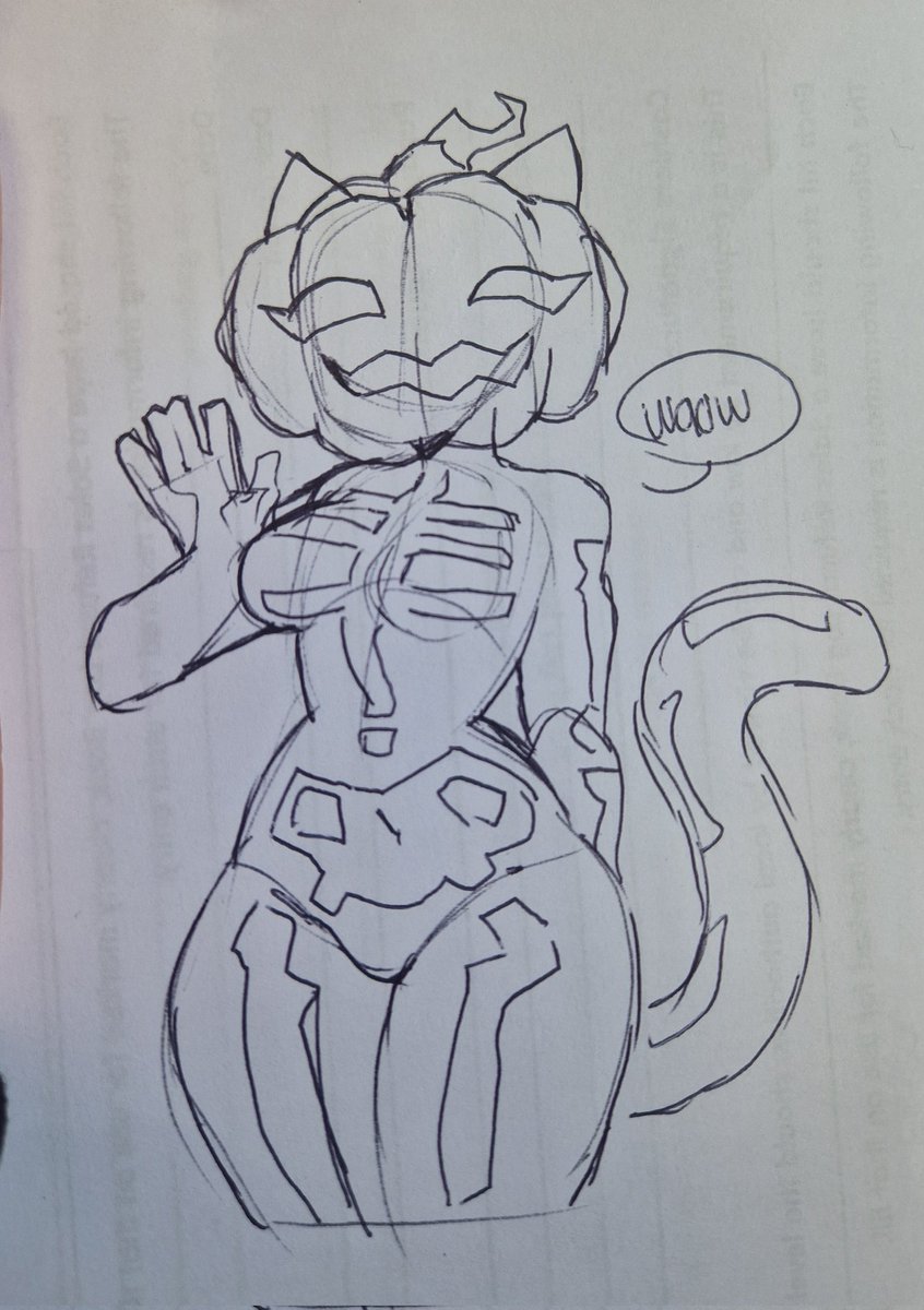 pomfishee's tweet photo. Work doodle idk https://t.co/ufYNfUd5kb