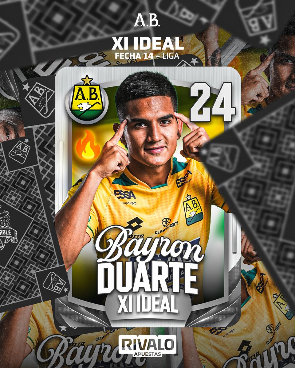 ABucaramanga's tweet photo. 🔰Nuestros jugadores Fabián Sambueza🪄y Bayron Duarte⚡️integran el once ideal de la fecha 14 de la Liga BetPlay 2025-ll. https://t.co/h2jmvXhbkl