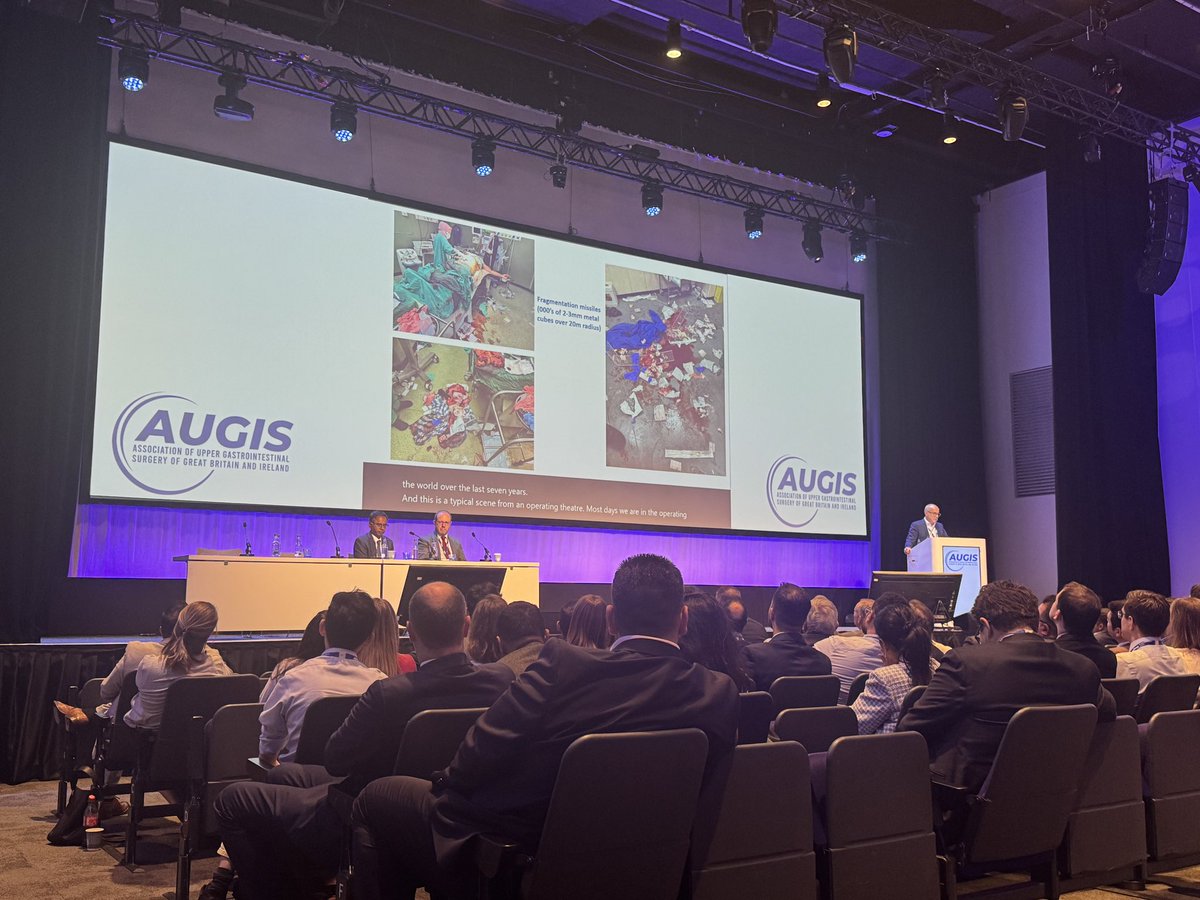 Hearing Prof Nick Maynard speak at AUGIS about his journey to Gaza was both heartbreaking and inspiring. With extraordinary courage, he went to help amidst the devastation, witnessing firsthand the crimes committed by the Israeli army against civilians and healthcare workers.