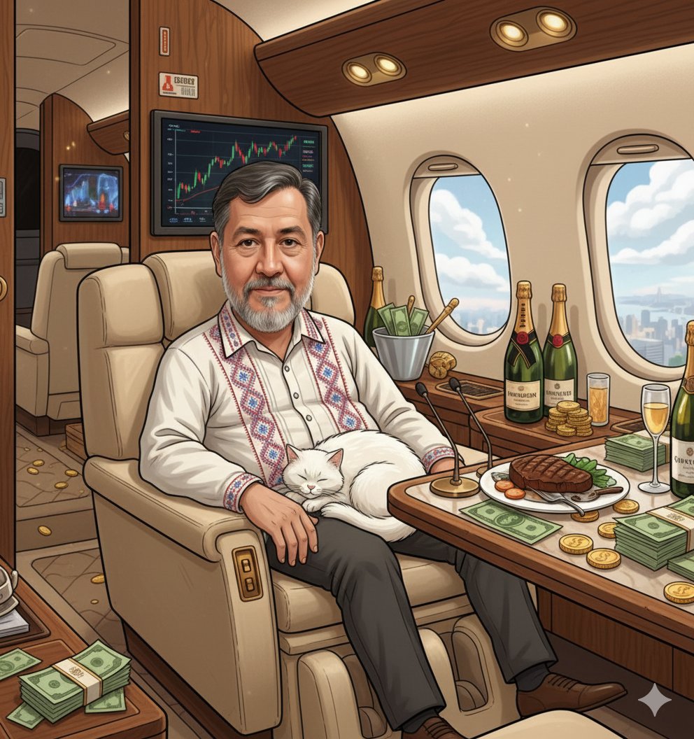 La transformación:
De orinar en las coladeras para no pagar $7 pesos en un baño a rentar aviones privados por $280,000 pesos.
Esa, es la "Revolución de la conciencias" y la "Lucha por los pobres".
Los felicito shairos, que bueno que le dieron la oportunidá a Andrés y a sus