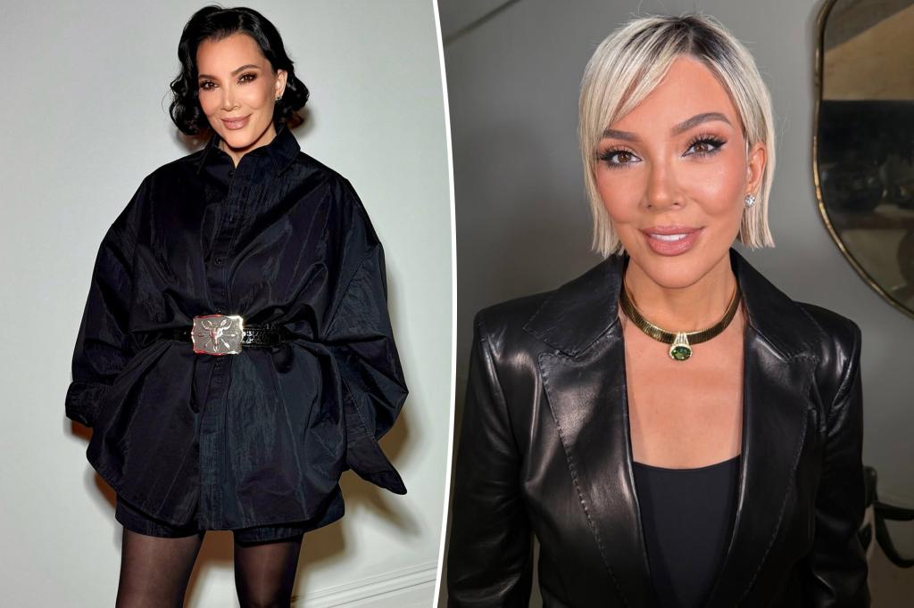 PageSix's tweet photo. Kris Jenner goes platinum blond — see her dramatic hair transformation https://t.co/u6kO6zT6I6 https://t.co/amcCkovC6f
