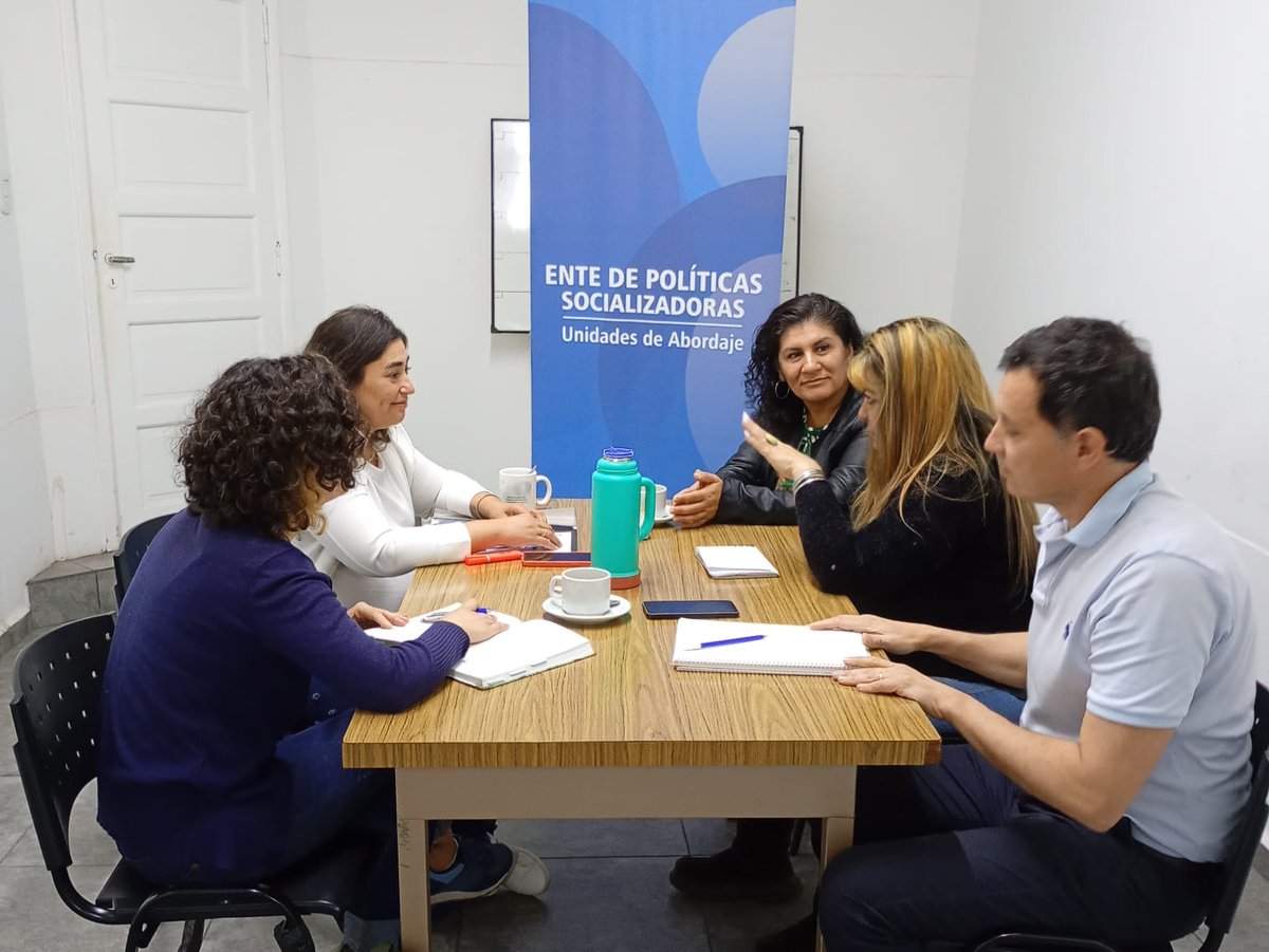 Reunidas con el Ente de Políticas Socializadoras por nuestro programa para Condenados por Delitos Viales.