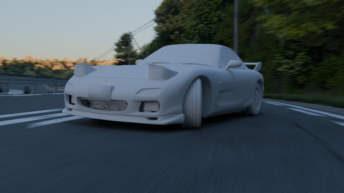 MAYAで作ったアニメーションをUSDでひとまず持ってきて1フレームだけテスト。質感引継ぎ出来ないのがストレス。いい方法ないものか。
#3DCG #MAYA #blender #b3d