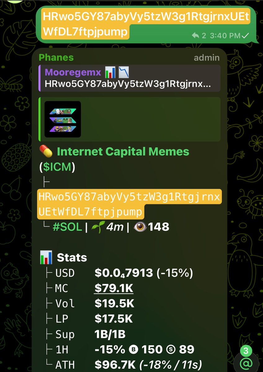 Entry $ICM

CA> 
HRwo5GY87abyVy5tzW3g1RtgjrnxUEtWfDL7ftpjpump