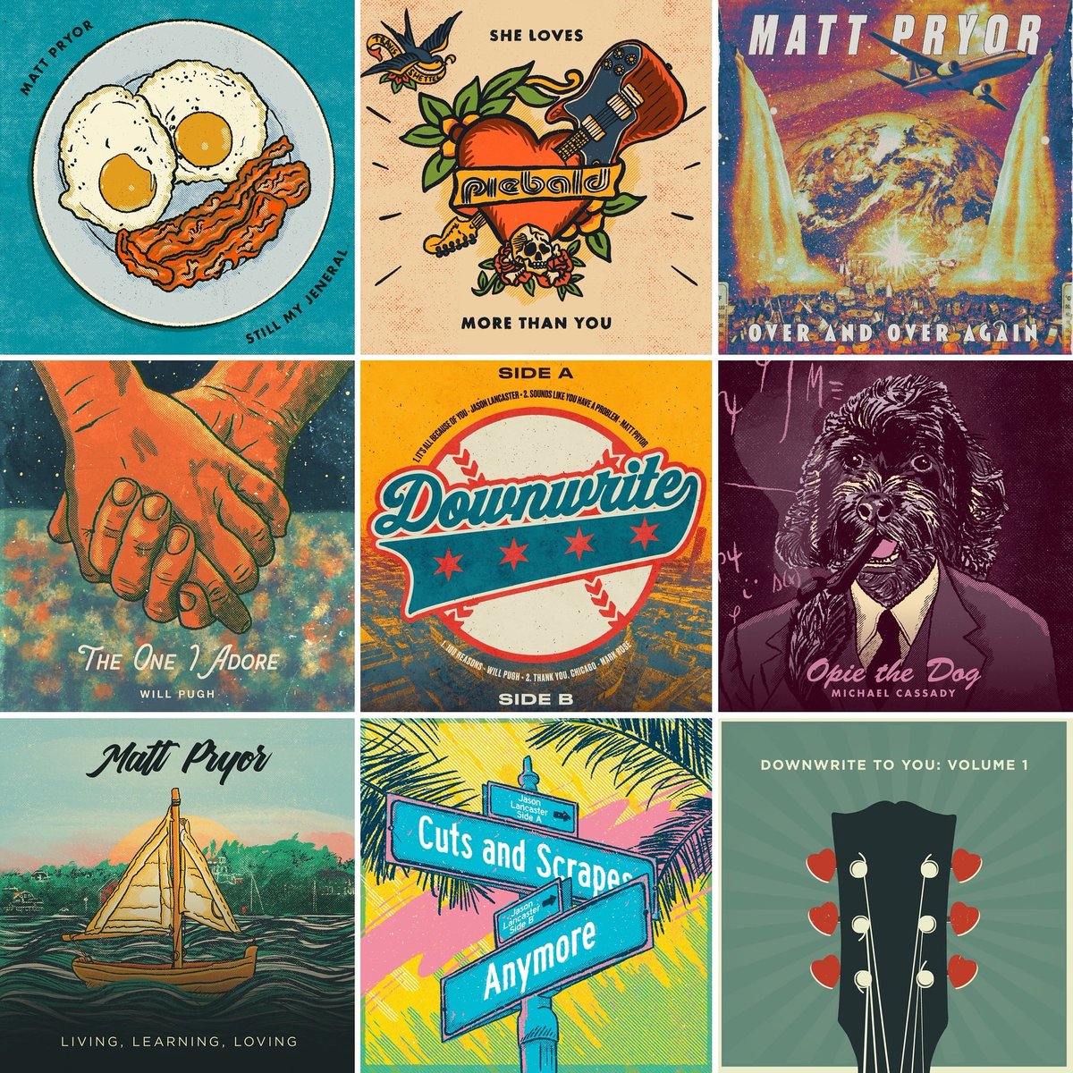 GetDownwrite's tweet image. Original art inspires original art inspires…

Shout-out to Dan Wade (one of our favorite songwriter + designer combos) for his efforts on this original art created for custom Downwrite songs.