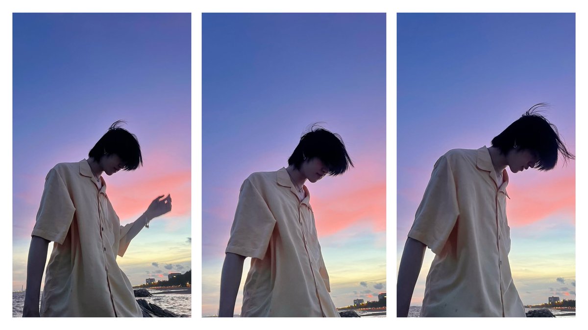 kiimpst's tweet image. ท้องฟ้าสีรุ้ง, gradient of every color combined.