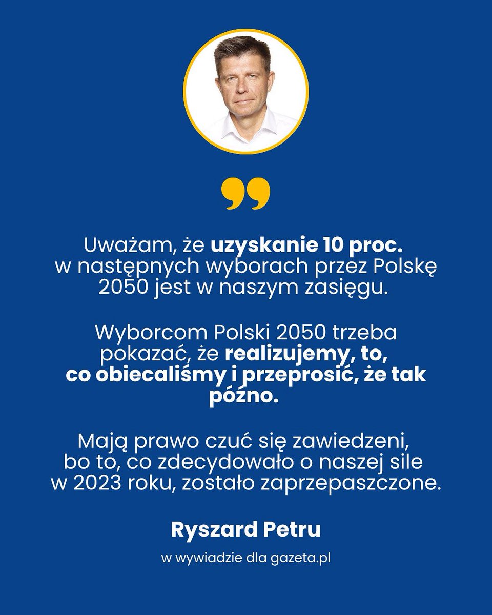 Ryszard Petru tweet media
