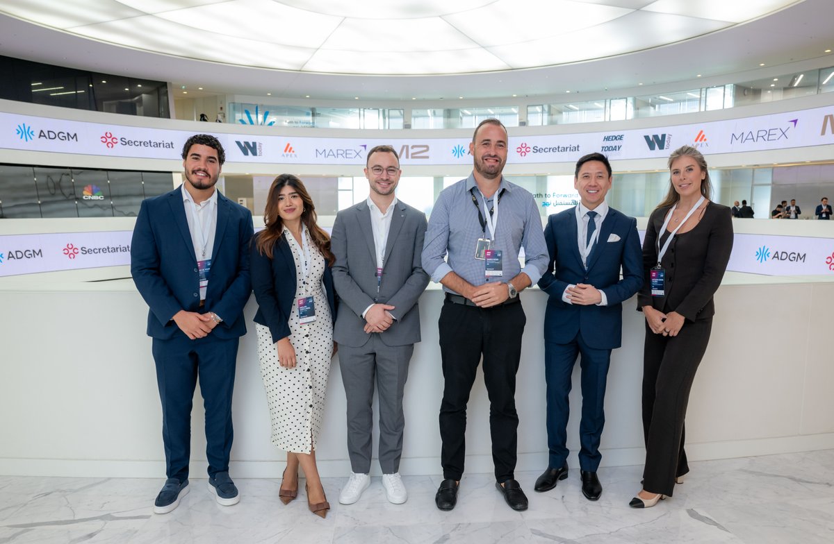 M2Exchange's tweet image. Thank you @TheWealthToday for hosting the Hedge Funds Today Forum in Abu Dhabi. Events like these are vital for shaping the future of finance - where traditional markets meet digital assets.
Connect with our BD team to explore partnerships
#M2 #DigitalAssets #AbuDhabi