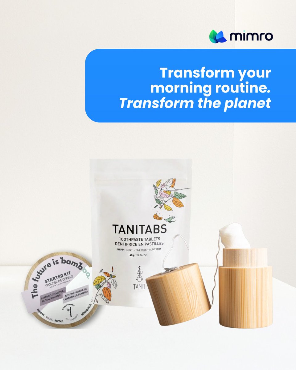OfficialMimro's tweet image. Change begins in the everyday.💚
Choose sustainable, choose better. 🌍

#MyMimroChoice #SustainableLiving #GreenRoutine #ZeroWasteLiving