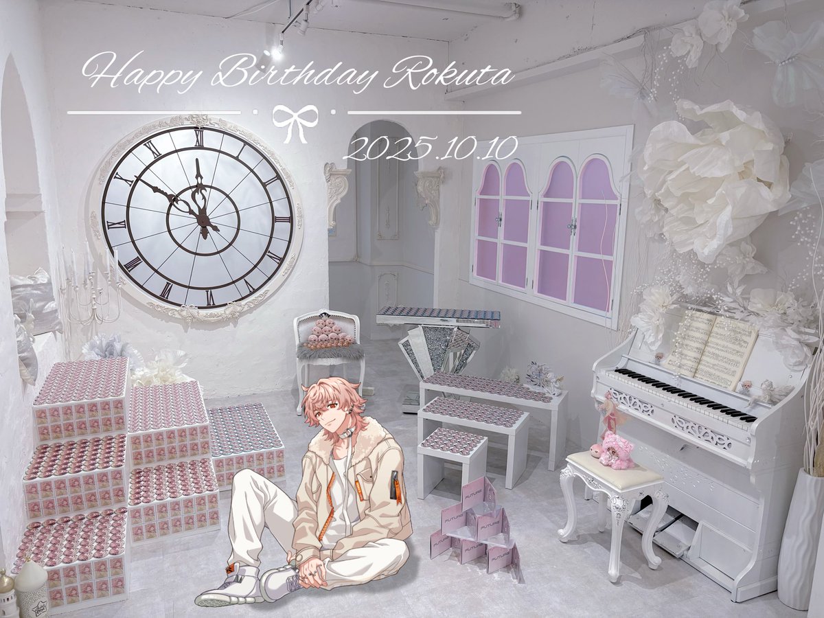 r0ku_r6's tweet photo. ⊹ ♰︵︵︵︵ ୨୧ ︵︵︵︵♰ ⊹
　┊　┊　┊　┊　┊　┊
　┊　┊　✫　🧡　✫　┊
　┊　🍗　⋆　　　　　🐾
　♡           𝟐𝟎𝟐𝟓.𝟏𝟎.𝟏𝟎
                     𝑹𝒐𝒌𝒖𝒕𝒂
        ⟡.·𝑯𝒂𝒑𝒑𝒚 𝑩𝒊𝒓𝒕𝒉𝒅𝒂𝒚 ⋆˙⟡

 #ロクタ誕生祭2025  #ロクタ生誕祭2025 https://t.co/BDC9umzgsh