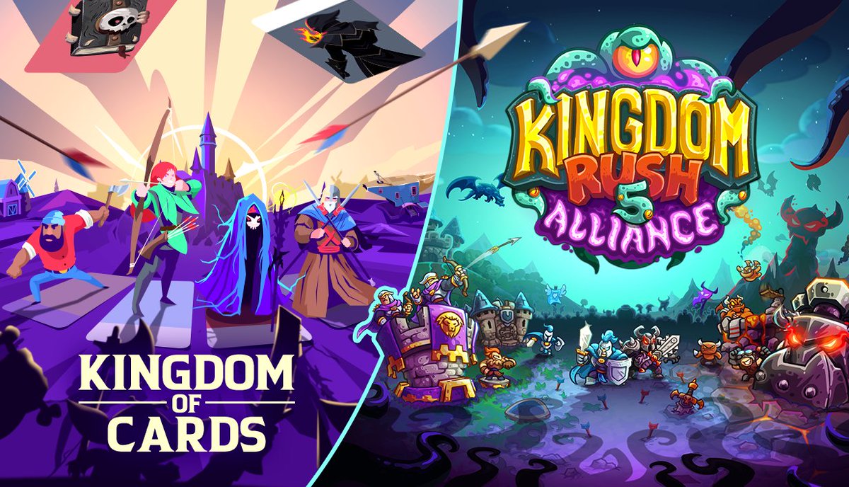 RubberDuck_G's tweet image. 📢 Big news, everyone!

We’ve teamed up with @ironhidegames to bring you a brand new bundle!
Get Kingdom of Cards + Kingdom Rush 5: Alliance together with 10% off.

Two kingdoms, one great deal. 👑♠️

🎮 Get it now on #Steam 👉 store.steampowered.com/bundle/59175/
