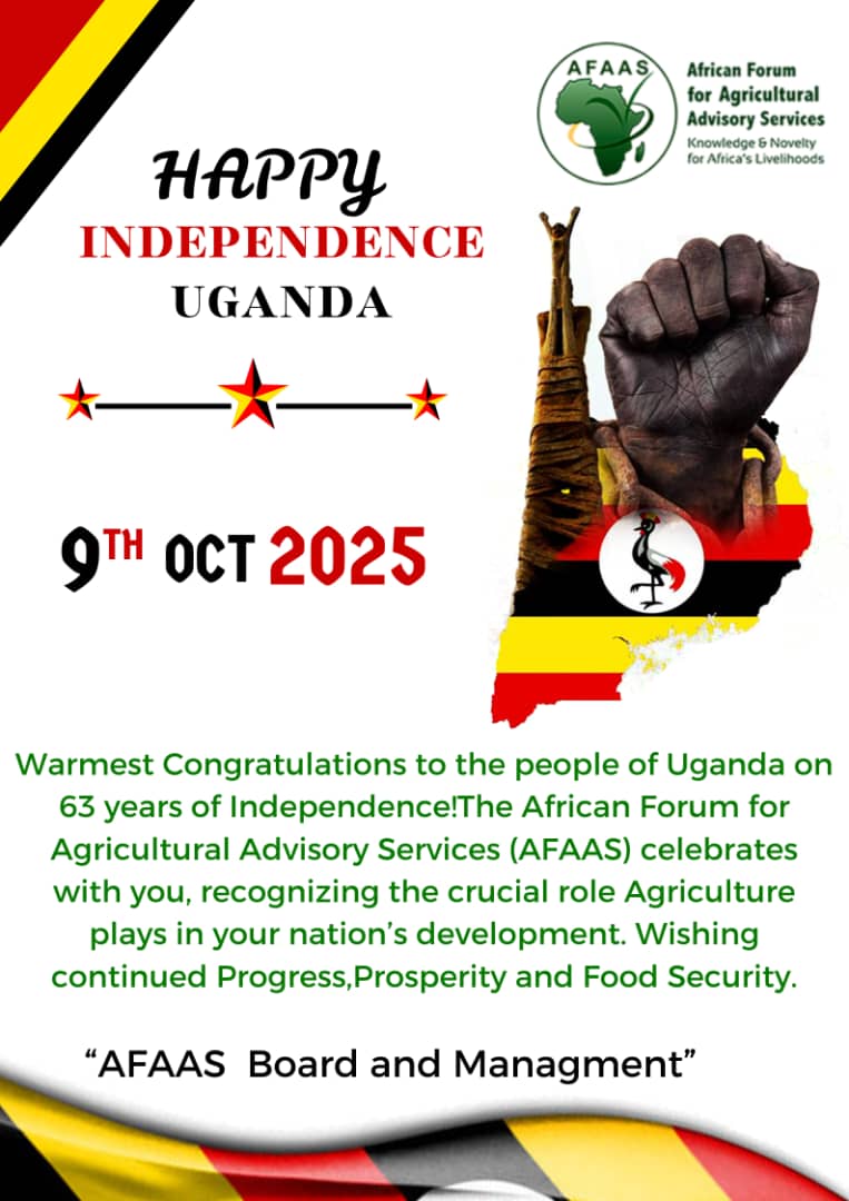 African Forum For Agricultural Advisory Services. tweet media