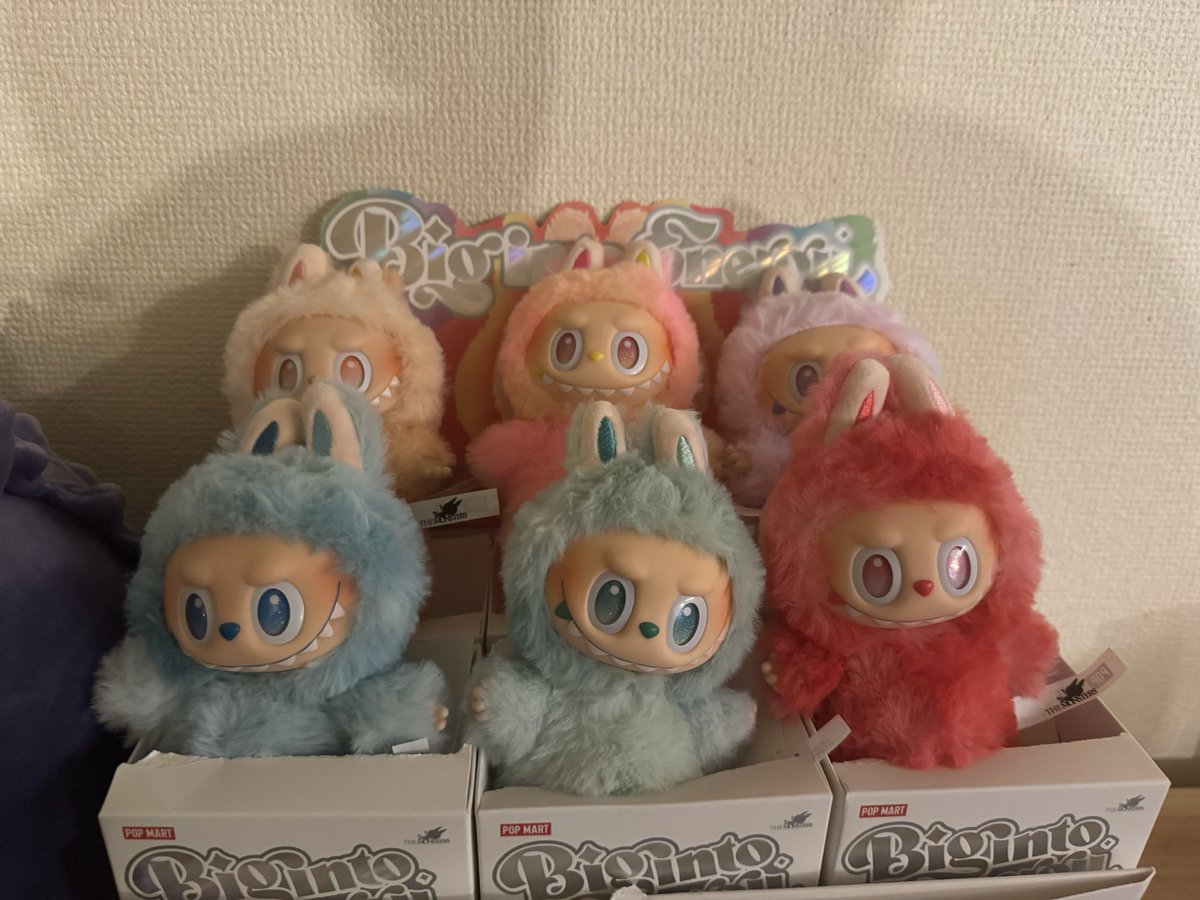 ffさんが代行で買ってくれた分届いた💙
エナジーシリーズ実物全部可愛すぎる😊