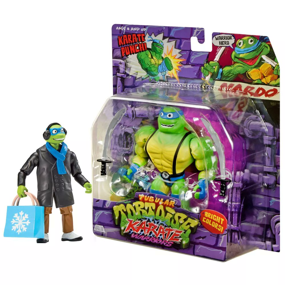 zimmerltw's tweet image. via Target
Teenage Mutant Ninja Turtles Theatrical Short Action Figure 2pk
- Leo and Nardo
- Raph and Ralph
- Don and Danny
- Mikey and Mark