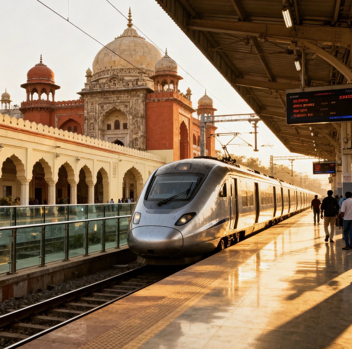 evrydaypursuit's tweet image. 🚄UP Government approves Lucknow-Kanpur RRTS project
✅ 67-km Namo Bharat corridor gets green light
✅ Travel time: 2 hours → 40 minutes
✅ Speed: 160 km/h
✅ Route: Amausi Airport to Kanpur via Unnao
A game-changer for UP's connectivity!
#RRTS #InfraNews #ModernIndia #Lucknow