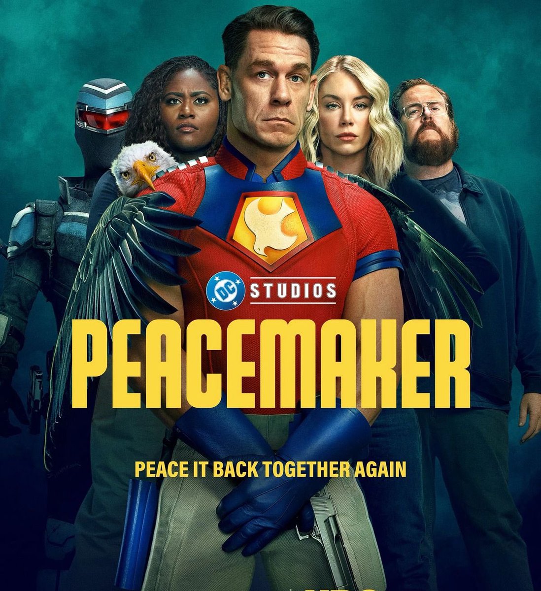 Demain, le 8ème et dernier épisode de la saison 2 (de la série ?) de « PEACEMAKER » arrivera sur HBO Max !

James Gunn, John Cena et une partie de l’équipe de la série nous teasent un final explosif avec des caméos majeurs 😱

Je vous conseille de ne pas ouvrir les réseaux avant