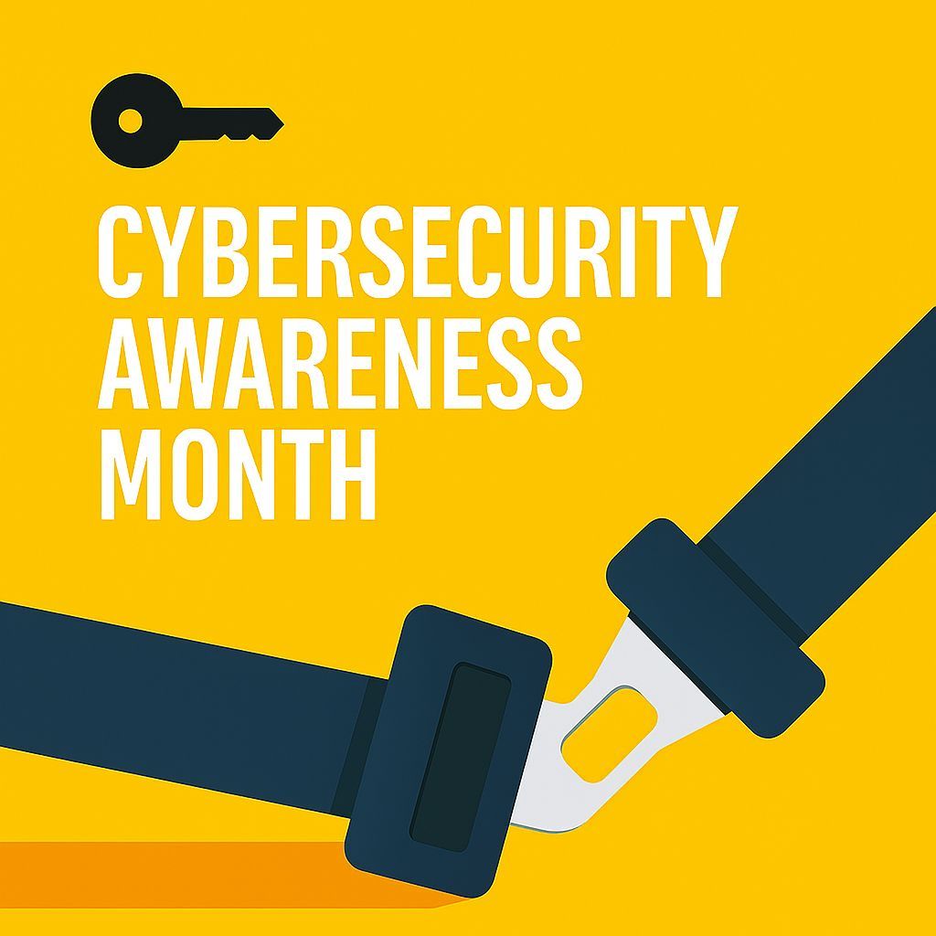 Actionable_Sec's tweet image. 🛡 Cybersecurity Awareness Month: MFA is the Seatbelt of the Internet  

You wouldn’t drive without a seatbelt. So why log in without Multi-Factor Authentication?  

MFA adds an extra layer of defense, even if your password gets stolen. Think of it as a bouncer who checks two IDs…