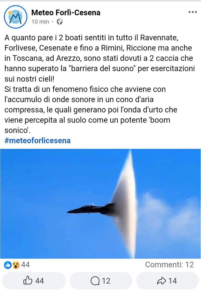 Senti che botto!

(sono stati due e due ore fa, hanno fatto tremare i vetri  ma ho saputo ora il perché)