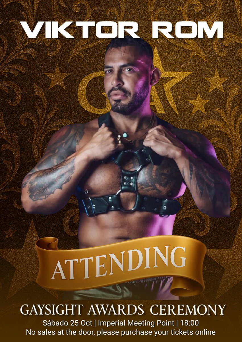 gaysightawards's tweet photo. 🇬🇧🎉 Great news! @viktorromvenus will be at the event! 🔥 Meet your favorite star in person! Get your pass NOW and don’t miss out! 🎟️ https://t.co/sgiO5barfG✨ #MeetAndGreet #GetYourPass #Event2025 #VIP

🇪🇸 📣 ¡Gran noticia! @viktorromvenus estará en el evento! 🔥 Encuentra a tu estrella favorita en persona! Consigue tu pase YA y no te lo pierdas! 🎟️✨ #ConoceAlActor #ConsigueTuPase #Evento2025

@GaySightXxX @Serge_MF