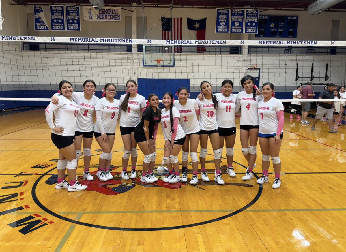 MHS_Volleyball (@mhsvolleyball21) on Twitter photo New month, new look! 🔥
We’re rocking our October home game uniforms all month long playing with style and purpose! 🎀🏐
<a href="/EISDMemorialHS/">Memorial High School</a> <a href="/MHSMinutemenATH/">SA Memorial HS Girls Athletics</a> New month, new look! 🔥
We’re rocking our October home game uniforms all month long playing with style and purpose! 🎀🏐
<a href="/EISDMemorialHS/">Memorial High School</a> <a href="/MHSMinutemenATH/">SA Memorial HS Girls Athletics</a>