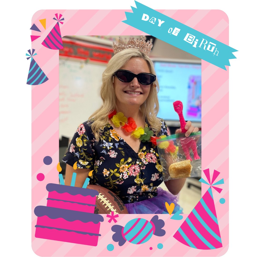 A very special Happy Birthday to Mrs. VoVo today! 🎉🎂🥳