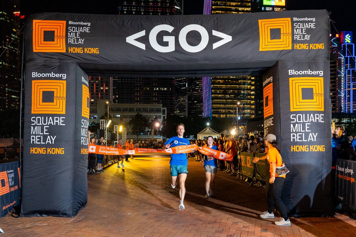 Bloomberg Square Mile Relay tweet media