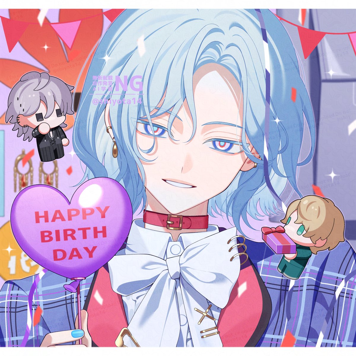 HAPPY BIRTHDAY 🤖🎂
#エイトリFA #畔川幾成誕生祭2025
