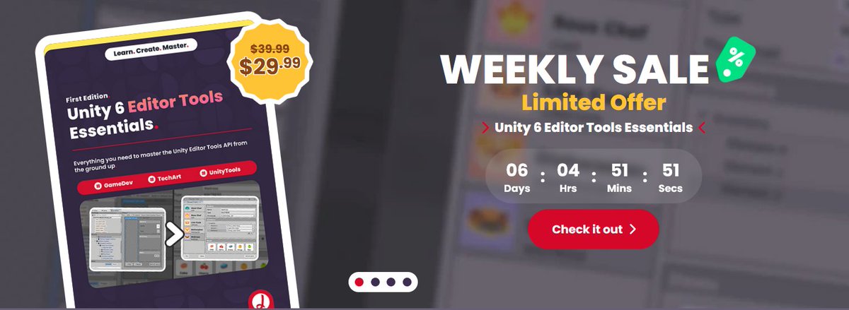 Interested in Unity tools? Check out our weekly sale! ✨ jettelly.com/store/unity-ed…

#unity3d #indiedevhour #gamedevelopment