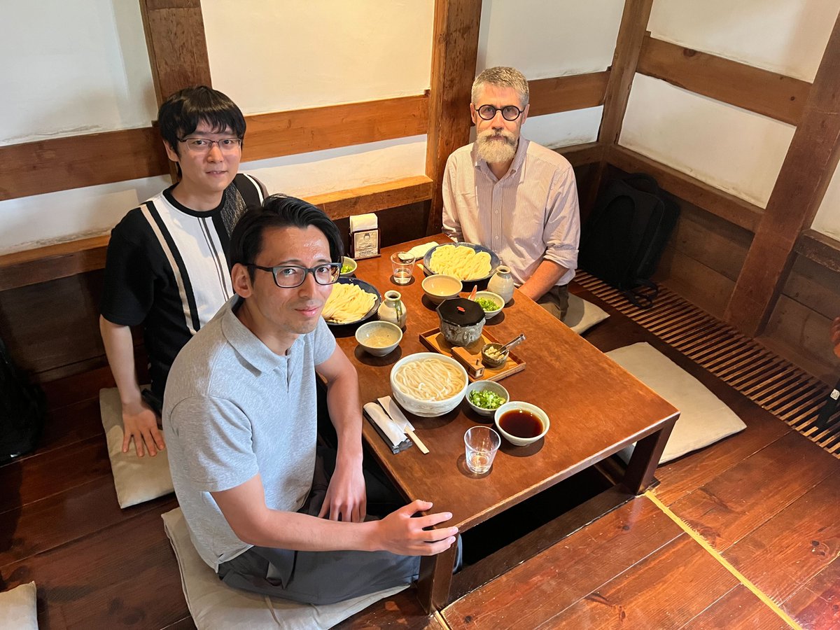 OFDLab_Tokyo's tweet image. Ottosson先生が来訪され、ディスカッションと親睦ランチ会を行いました！
Prof. Ottosson visited our lab for discussions and lunch. Thank you for inspiring day!